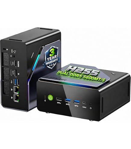 Amazon.com: GMKtec K12 Gaming Mini PC AMD Ryzen 7 H 255 (Max 4.9